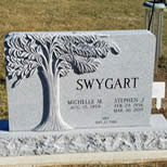 Engraved Headstone